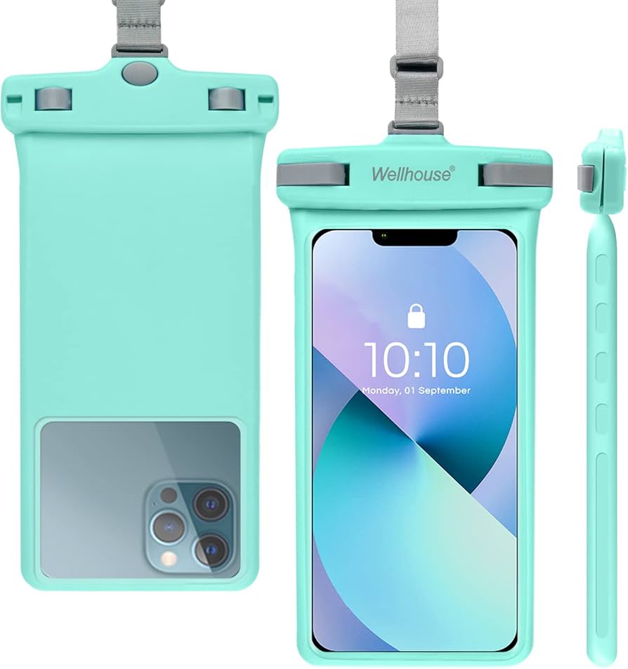 Amazon.com: wellhouse Universal Waterproof Phone Pouch (Crystal